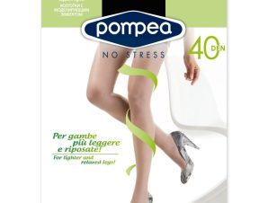 Pompea 40Den Λύκρα – Μαύρο – PM0054-Μαύρο-L
